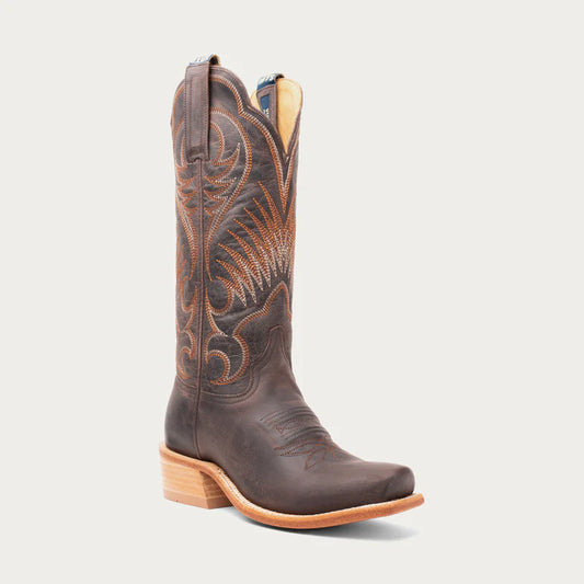 Hyer - Leawood Western Boot in Brown/Brown (Women's)