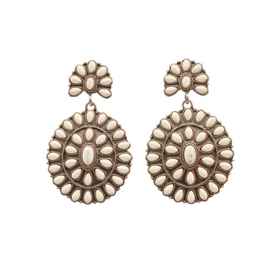 Blazin Roxx Conch Copper Drop Earings