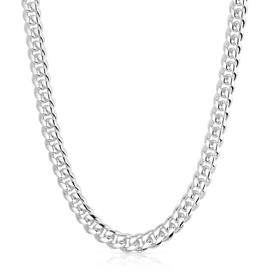 Frosted Luster Chain Necklace
