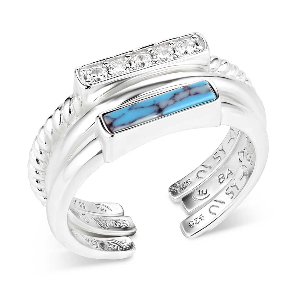 Triple Threat Stacked Ring Set