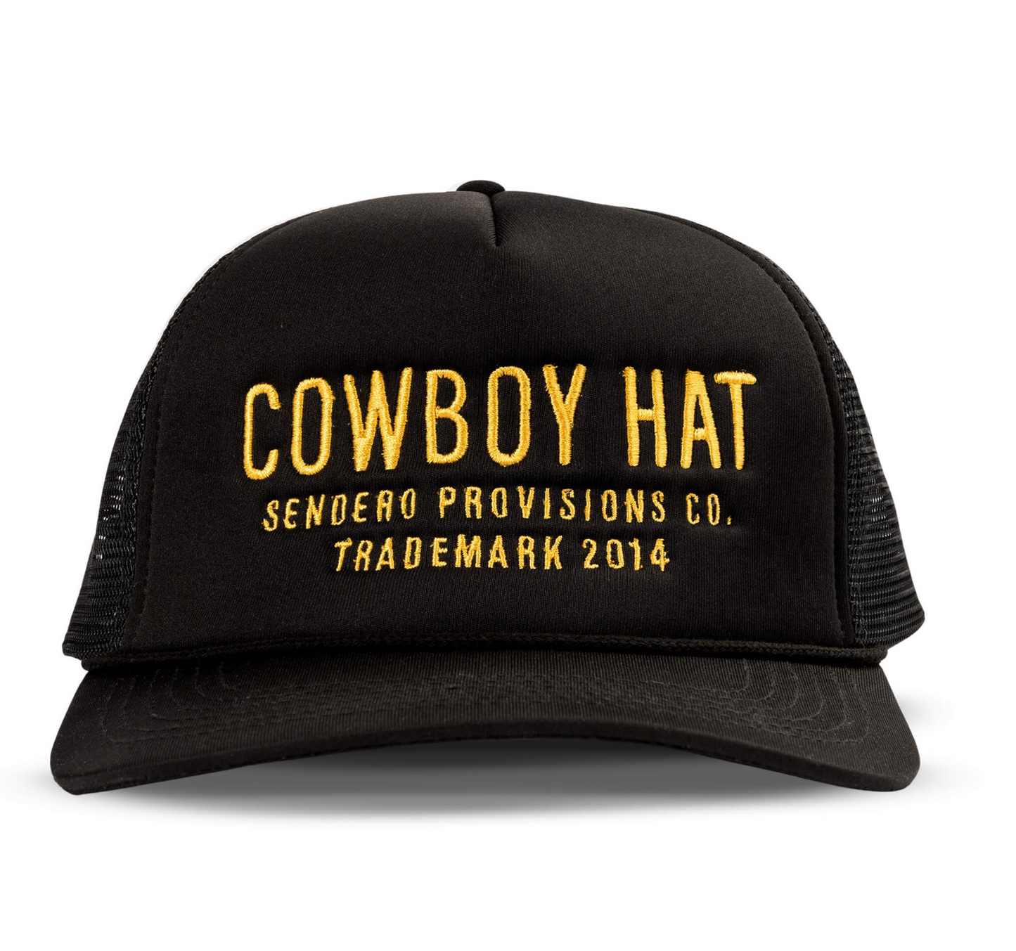Sendero Cowboy Hat - Blk/Gold