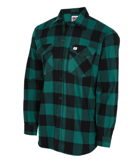 Big Bill Brawny Flannel® in Green (Men's)