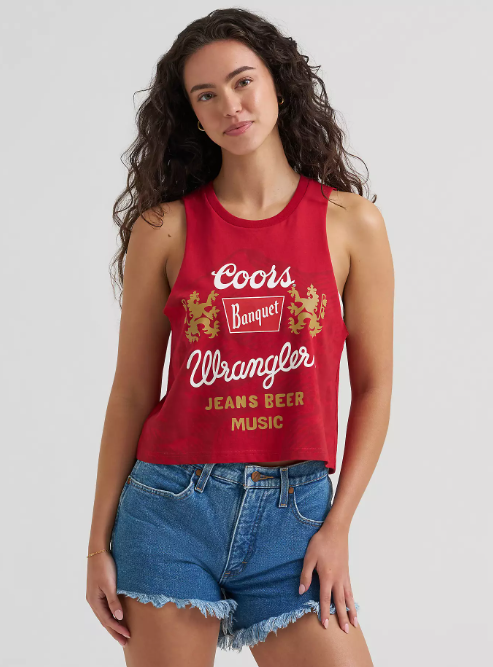 Wrangler X Coors Women's Festival Tank (Chili Pepper)