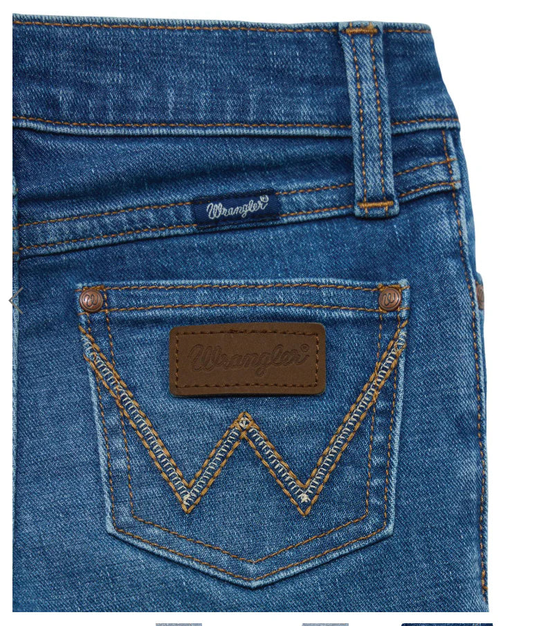 Wrangler® Regular Boot Cut Jeans (Girl's)