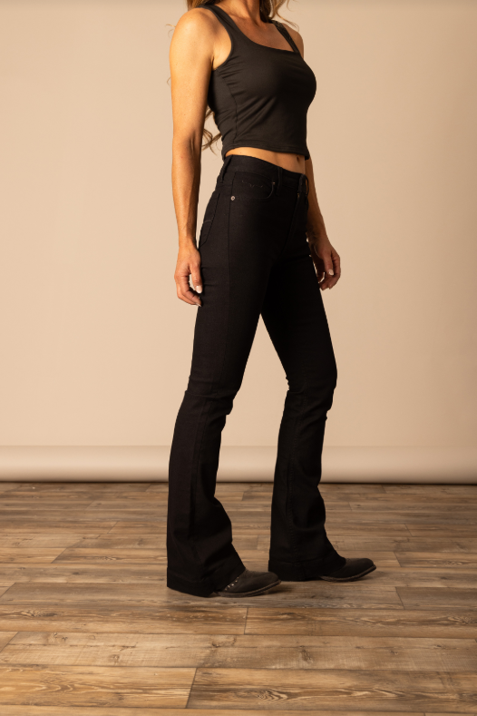 Kimes Ranch - Premium Denim - Jennifer in Black (Women's)